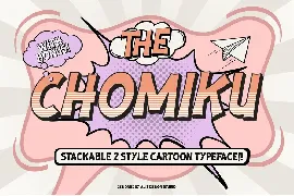 Chomiku Typeface font