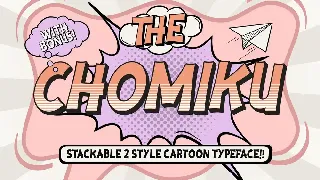 Chomiku Typeface font