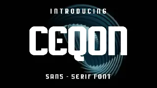 Ceqon Font