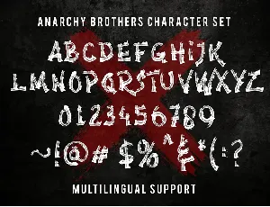 Anarchy Brothers font