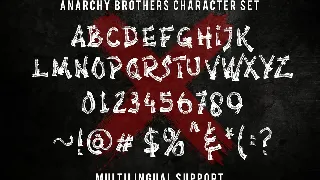 Anarchy Brothers font