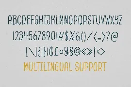 Obligate font