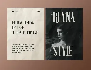 Zanie Brovia Display Serif Font