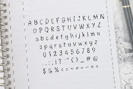 Sketchy - Rough Sketch Font