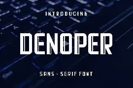 Denoper Font