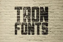 Tron - Display Font