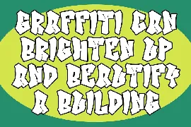 Emurica Graffiti Display Font