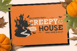 Blueray - Halloween Font