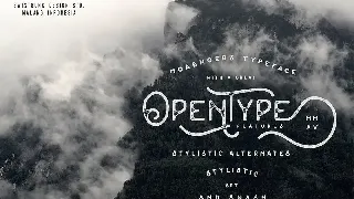 Moabhoers Typeface font