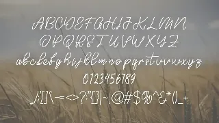 Hinati kalista font