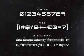 Kusanagi - Futuristic Font