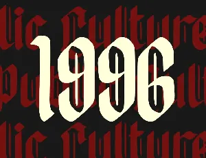 Capriot Blackletter Font