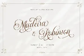 Dellanor Script - A Wedding Font