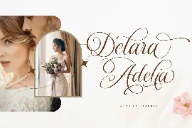 Dellanor Script - A Wedding Font