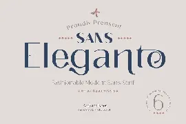 Eleganto Sans font