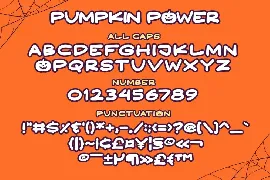 Pumpkin Power font