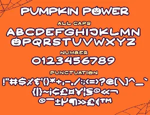 Pumpkin Power font