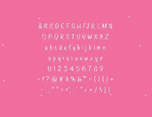 My Sister - Girly Handwritten Font