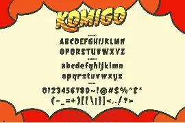 Komigo Comic Font