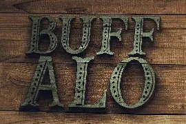 Buffalo Typeface font