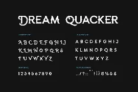 Dream Quacker Serif Display Font