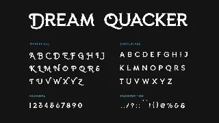 Dream Quacker Serif Display Font