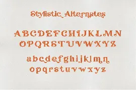 Sweet home, elegant font