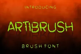 Artibrush font