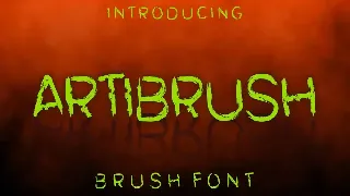 Artibrush font