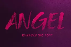 Angel Brush & SVG Font