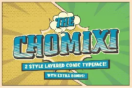 Chomoxi Comic Typeface font