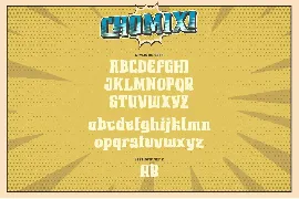 Chomoxi Comic Typeface font