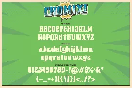 Chomoxi Comic Typeface font