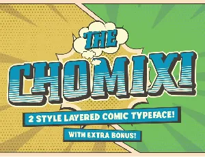 Chomoxi Comic Typeface font