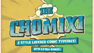 Chomoxi Comic Typeface font