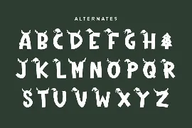 Xmas Clause font