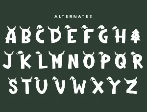 Xmas Clause font