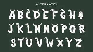 Xmas Clause font