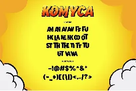 Komyca Layered Comic Typeface font