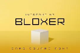 Bloxer Font