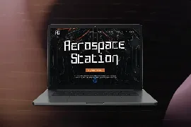 Demonic - Monospace Sport Typeface font