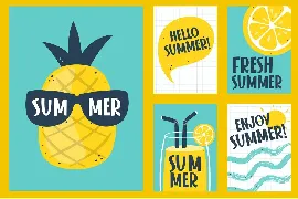 Summer Sunshine font