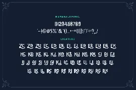 Blue Spirits font