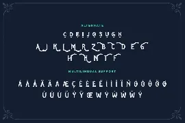 Blue Spirits font