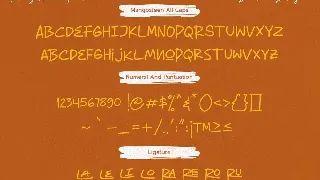 Mangosteen Font Duo