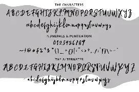 Willford Brush font