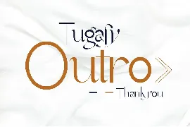 Tugafy font