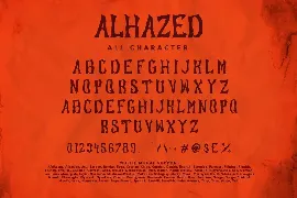 Alhazed font