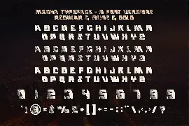 Mecha - Display Font