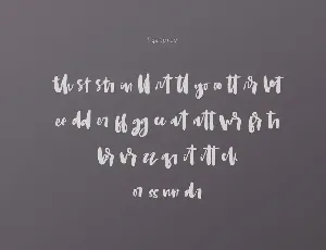 you are stranger font